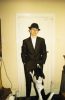 Mod kid with dog