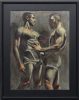 [Bruce Sargeant (1898-1938)] Two Wrestlers on Opposing Teams