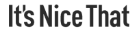 It's Nice That logo in black text.
