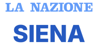 La Nazione Siena logo in blue.