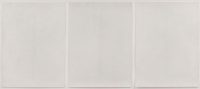 Ground bullet dust on three sheets of paper, framed.