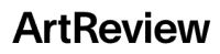 ArtReview Logo in black.