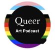 Queer Art Podcast logo in color